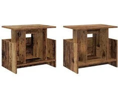 TV staliukas Televizoriaus stovas 2 pcs Senas medis 50 x 35 x 45 cm