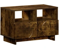 TV staliukas Televizoriaus stovas 60 x 34.5 x 40 cm Dūminio ąžuolo