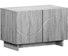TV staliukas Televizoriaus stovas 60 x 34,5 x 40 cm Pilka Sonoma