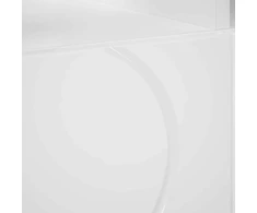 TV staliukas Televizoriaus stovas 60 x 34,5 x 40 cm Balta Apdirbta mediena