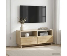 TV staliukas Televizoriaus stovas 90 x 34.5 x 40 cm Betono pilka