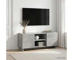 TV staliukas Televizoriaus stovas 90 x 34.5 x 40 cm Betono pilka