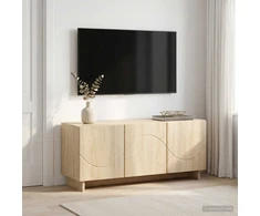 TV staliukas Televizoriaus stovas 90 x 34.5 x 40 cm Sonoma ąžuolas