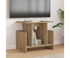 TV staliukas Televizoriaus stovas Amatininkų ąžuolas 50 x 35 x 45 cm