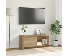TV staliukas TV spintelių komplektas Amatininkų ąžuolas 90 x 35 x 40 cm