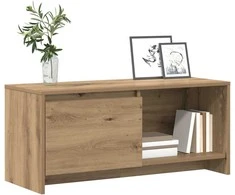 TV staliukas TV spintelių komplektas Amatininkų ąžuolas 90 x 35 x 40 cm