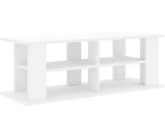TV staliukas Televizoriaus stovas Balta 96 x 35 x 33,5 cm