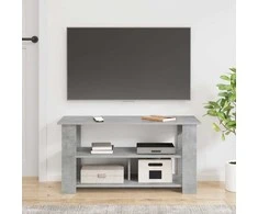 TV staliukas Televizoriaus stovas Betono pilka 100 x 40 x 50 cm