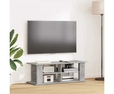 TV staliukas Televizoriaus stovas Betono pilka 96 x 35 x 33,5 cm