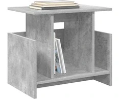TV staliukas Televizoriaus stovas Betono pilka 50 x 35 x 45 cm