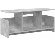 TV staliukas Televizoriaus stovas 102 x 35 x 45 cm Betono pilka