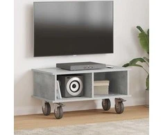 TV staliukas Televizoriaus stovas Betono pilka 68,5 x 35 x 35 cm