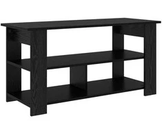 TV staliukas Televizoriaus stovas Juodas ąžuolas 100 x 40 x 50 cm