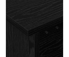 TV staliukas Televizoriaus stovas 37 x 35 x 35 cm Juodas ąžuolas
