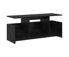 TV staliukas Televizoriaus stovas Juodas ąžuolas 102 x 35 x 45 cm