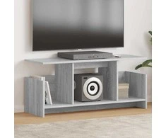 TV staliukas Televizoriaus stovas Pilkas Sonoma 102 x 35 x 45 cm