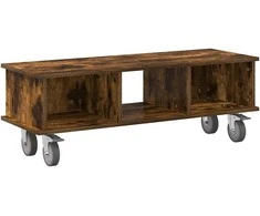 TV staliukas Televizoriaus stovas Rūkyta ąžuolas 100 x 35 x 35 cm