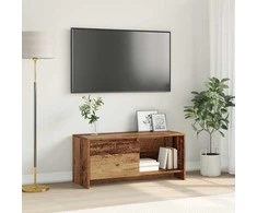TV staliukas TV spintelių komplektas Senovinis medis 90 x 35 x 40 cm