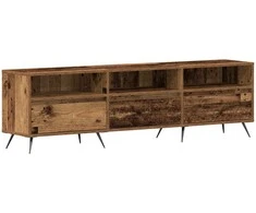 TV staliukas Televizoriaus spintelė Sena mediena 150 x 30 x 44,5 cm