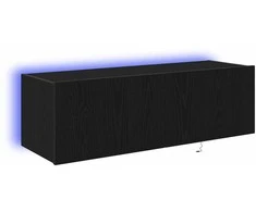 TV staliukas TV sieninė spintelė 2 pcs Juodas ąžuolas 100 x 35 x 31 cm