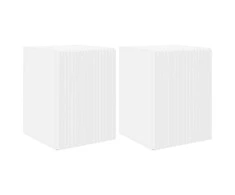TV staliukas TV sieninė spintelė 2 pcs Balta 30 x 31 x 40 cm