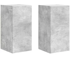 TV staliukas TV sieninė spintelė 2 pcs Betoninė 30 x 31 x 60 cm
