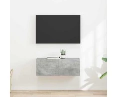 TV staliukas TV sieninė spintelė 2 pcs Betoninė 39 x 31 x 29,5 cm