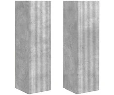 TV staliukas TV sieninė spintelė 2 pcs Betoninė 30 x 31 x 100 cm