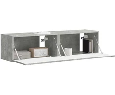 TV staliukas TV sieninė spintelė 2 pcs Betoninė 60 x 31 x 29,5 cm
