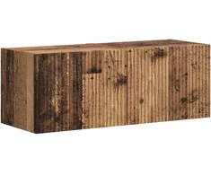 TV staliukas TV sieninė spintelė 2 pcs Senovinis medis 39 x 31 x 29,5 cm