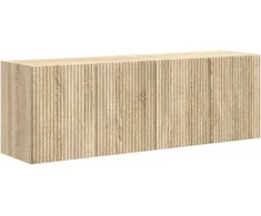 TV staliukas TV sieninė spintelė 2 pcs Sonoma ąžuolas 59,5 x 31 x 40 cm