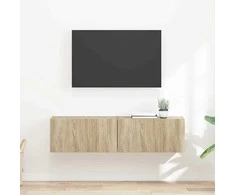 TV staliukas TV sieninė spintelė 2 pcs Sonoma 60 x 31 x 29,5 cm