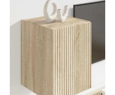 TV staliukas TV sieninė spintelė 2 pcs Sonoma 30 x 31 x 40 cm