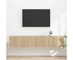 TV staliukas TV sieninė spintelė 2 pcs Sonoma 78,5 x 31 x 29,5 cm