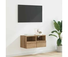 TV staliukas TV sieninė spintelė Amatininkų ąžuolas 60 x 30 x 30 cm