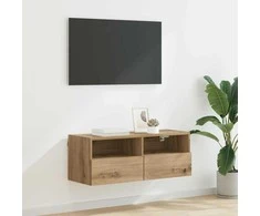 TV staliukas TV sieninė spintelė Amatininkų ąžuolas 80 x 30 x 30 cm