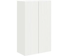 TV staliukas TV sieninė spintelė Balta 59,5 x 31 x 100 cm Apdirbta mediena