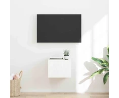 TV staliukas TV sieninė spintelė Balta 39 x 31 x 29,5 cm Apdirbta mediena
