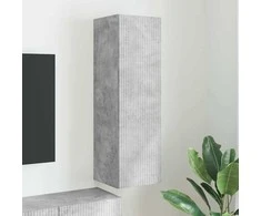 TV staliukas TV sieninė spintelė Betoninė 30 x 31 x 100 cm Apdirbta mediena
