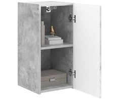 TV staliukas TV sieninė spintelė Betoninė 30 x 31 x 60 cm Apdirbta mediena