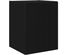TV staliukas TV sieninė spintelė 30 x 31 x 40 cm Juoda Apdirbta mediena