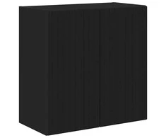 TV staliukas TV sieninė spintelė Juoda 59,5 x 31 x 60 cm Apdirbta mediena