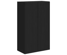 TV staliukas TV sieninė spintelė Juoda 59,5 x 31 x 100 cm Apdirbta mediena