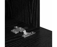 TV staliukas TV sieninė spintelė 60 x 30 x 30 cm Juodas ąžuolas