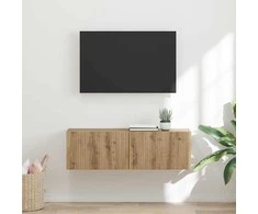 TV staliukas TV sieninė spintelė 98 x 31 x 29,5 cm Meistrų ąžuolas