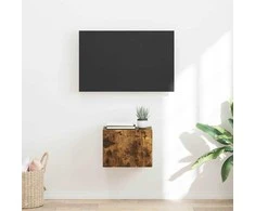 TV staliukas TV sieninė spintelė Rūkyta ąžuolas 39 x 31 x 29,5 cm