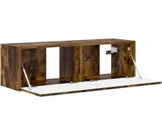 TV staliukas TV sieninė spintelė Rūkyta ąžuolas 98 x 31 x 29,5 cm