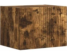 TV staliukas TV sieninė spintelė Rūkyta ąžuolas 39 x 31 x 29,5 cm