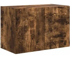 TV staliukas TV sieninė spintelė Rūkyta ąžuolas 59,5 x 31 x 40 cm