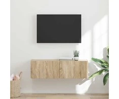 TV staliukas TV sieninė spintelė Sonoma 98 x 31 x 29,5 cm Apdirbta mediena
